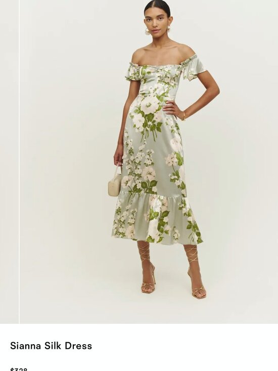 Reformation Dresses & Skirts - Reformation Sianna Silk Dress
